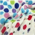 Super Soft Polyester Printed Coral Fleece Fabric